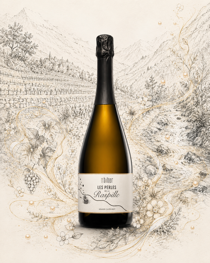 Les Perles de la Raspille Grande Cuvée Brut 750ml